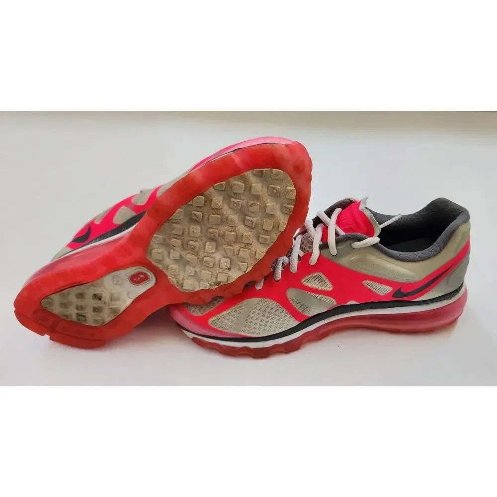 Nike Air Max 2012+ 487679-160 White Pink Sz. 8